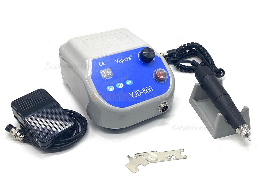 Yajiada&reg; YJD-800 Brushless Dental Micromotor Polisher with 50K RPM Handpiece
